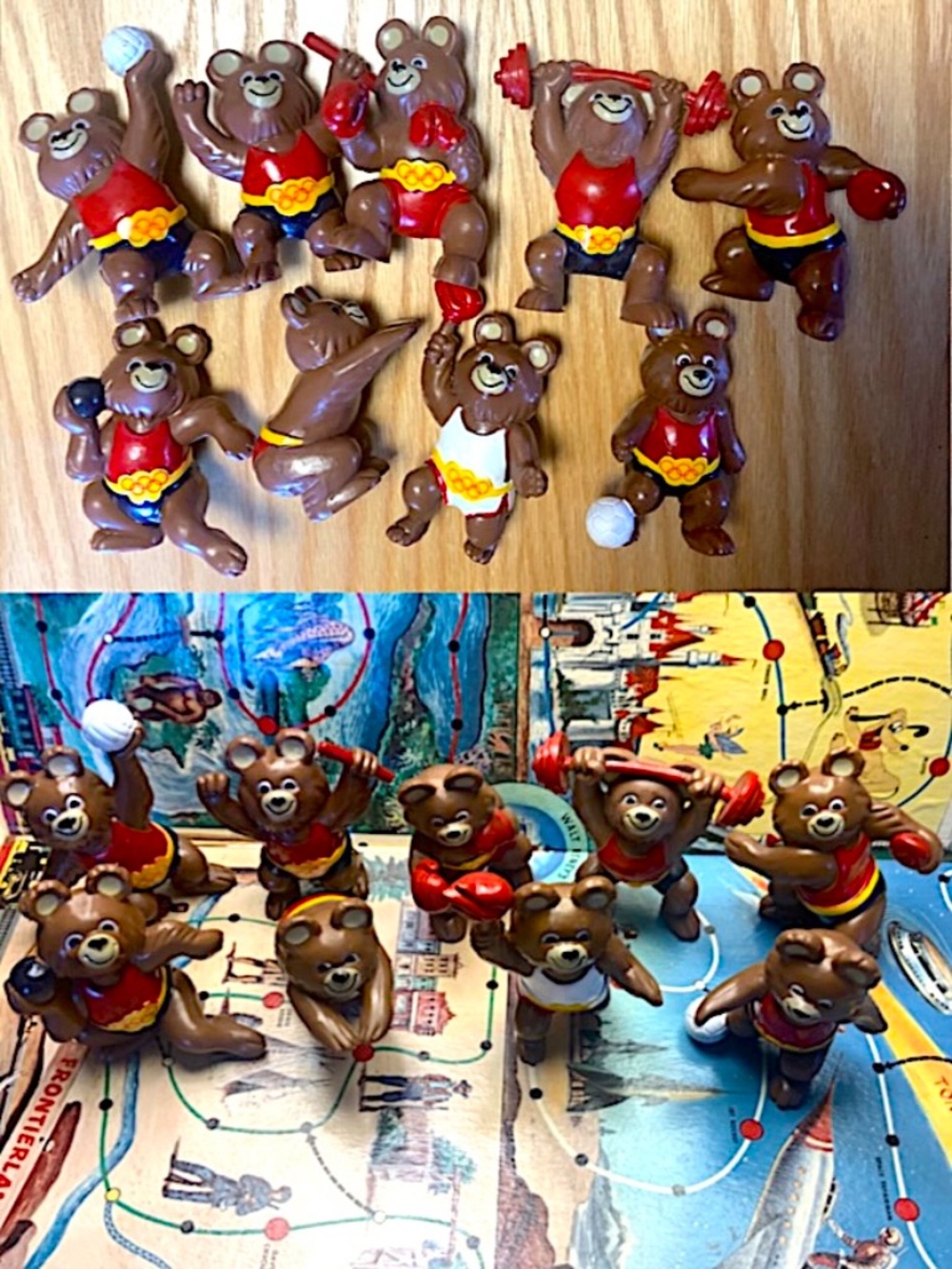 Full set Sport Bears / 1980 Olympics - Picture 3 of 4